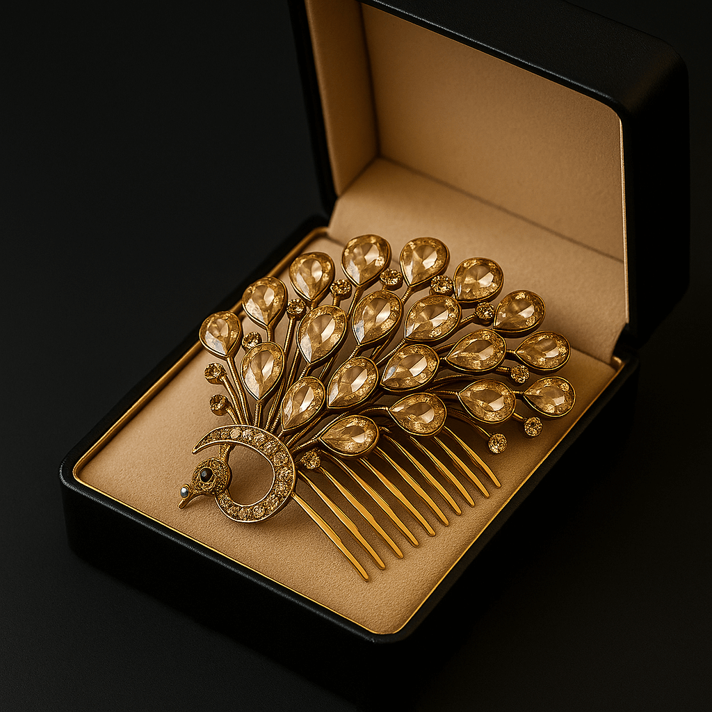 Rani Bunch Hair Accessory for Brides – Shop Wedding Hair Jewelry