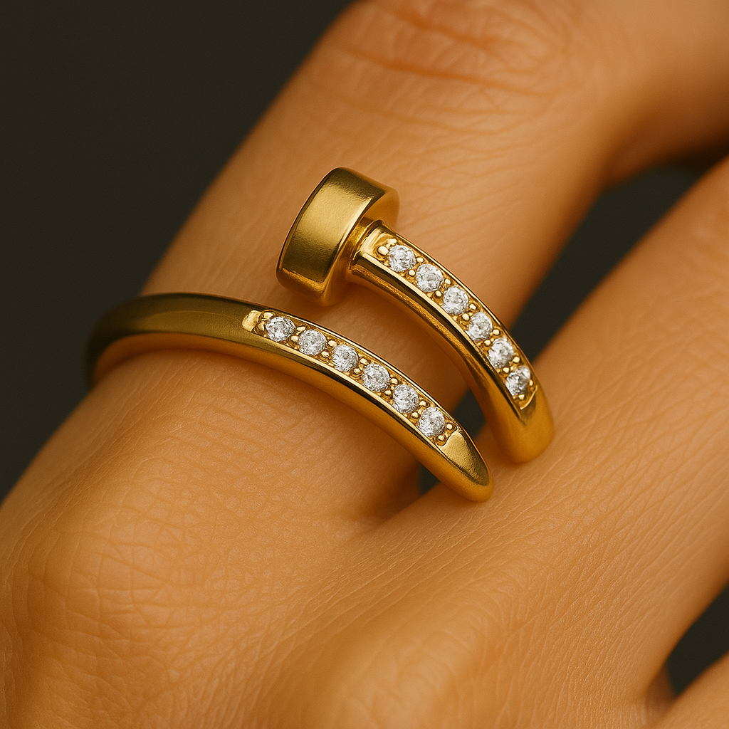 Nail Ring Collection – Elegant Statement Jewelry for Modern Style